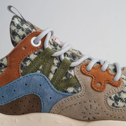 YAMANO3 Grey&white houndstooth FM63750