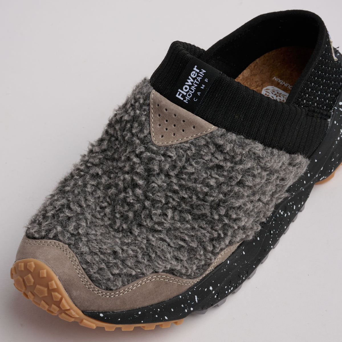 CAMP3 Stone/Gray teddy FM120005
