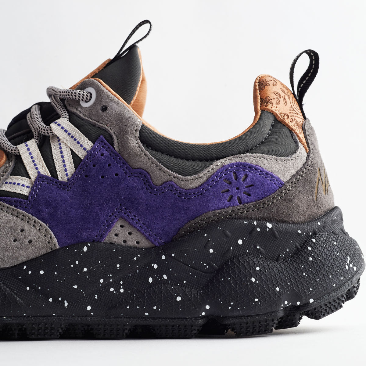 YAMANO3 Flower MOUNTAIN×NANGA Charcoal/Purple FM17003