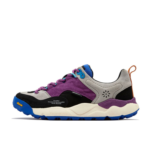 Barbour×Flower MOUNTAIN BACK COUNTRY Uni Trainers FM66-1-033 PURPLE/GREY