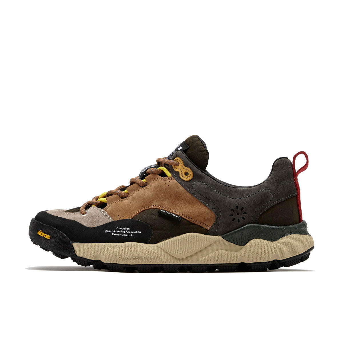 Barbour×Flower MOUNTAIN BACK COUNTRY Uni Trainers  FM66-1-036 BROWN/BEIGE