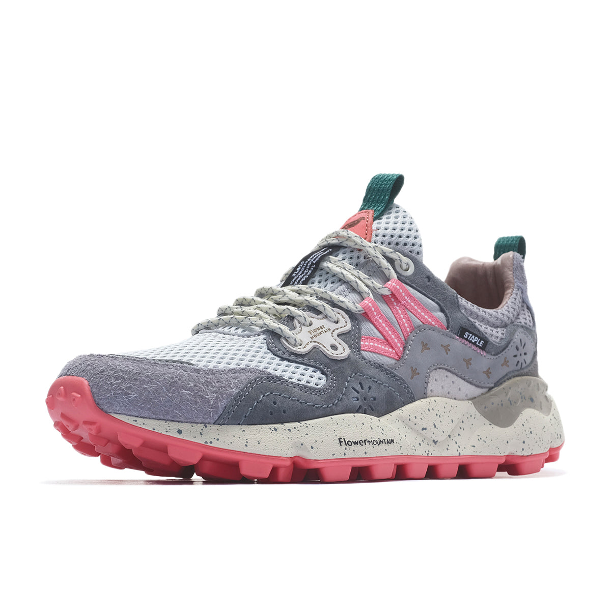 YAMANO3 STAPLE×Flower MOUNTAIN Gray/Pink  FM63916