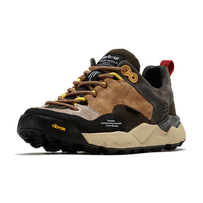 Barbour×Flower MOUNTAIN BACK COUNTRY Uni Trainers  FM66-1-036 BROWN/BEIGE