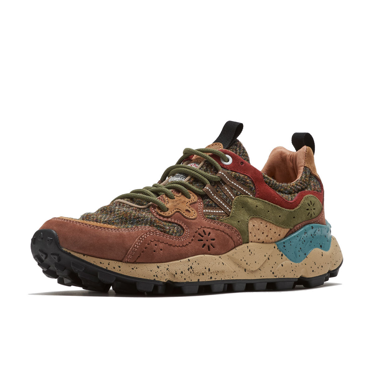 YAMANO3 Green&brown herringbone FM63737