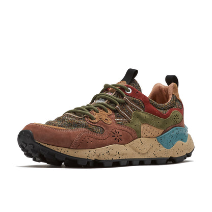 YAMANO3 Green&brown herringbone FM63737