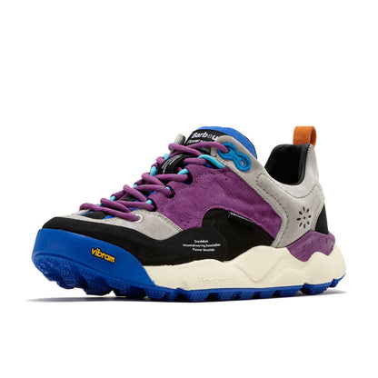 Barbour×Flower MOUNTAIN BACK COUNTRY Uni Trainers FM66-1-033 PURPLE/GREY