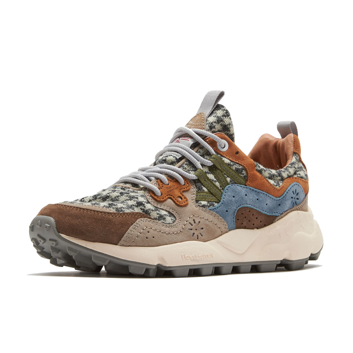 柄マニア YAMANO3 Grey&white houndstooth FM63750 – Flower MOUNTAIN