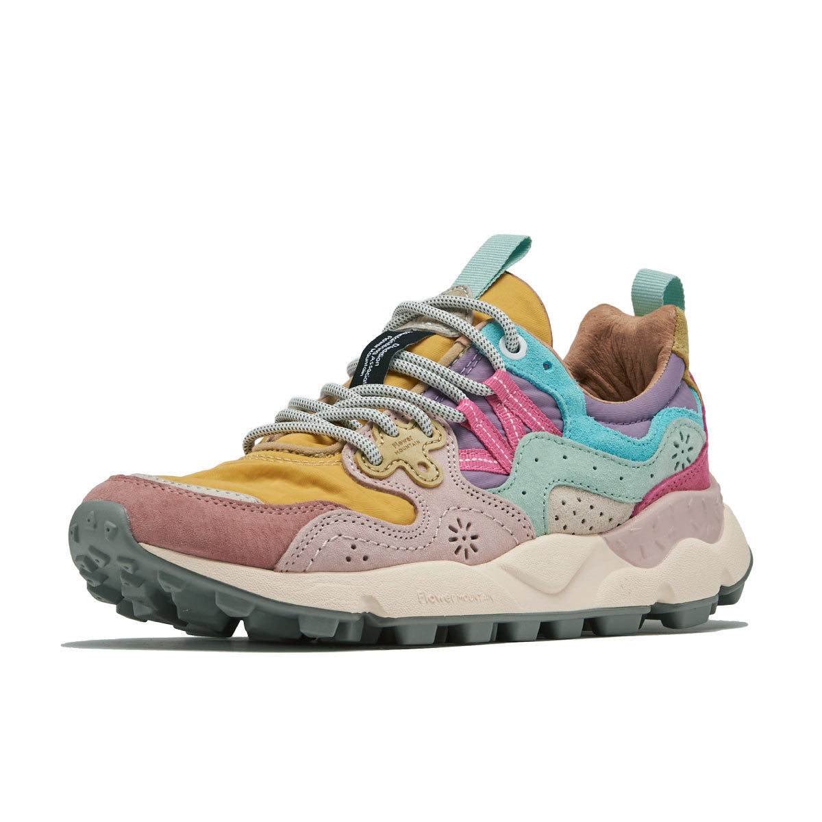 YAMANO3 Pink/Golden ocher FM63763 – Flower MOUNTAIN