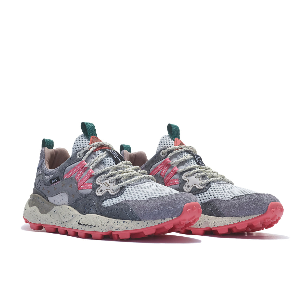YAMANO3 STAPLE×Flower MOUNTAIN Gray/Pink  FM63916