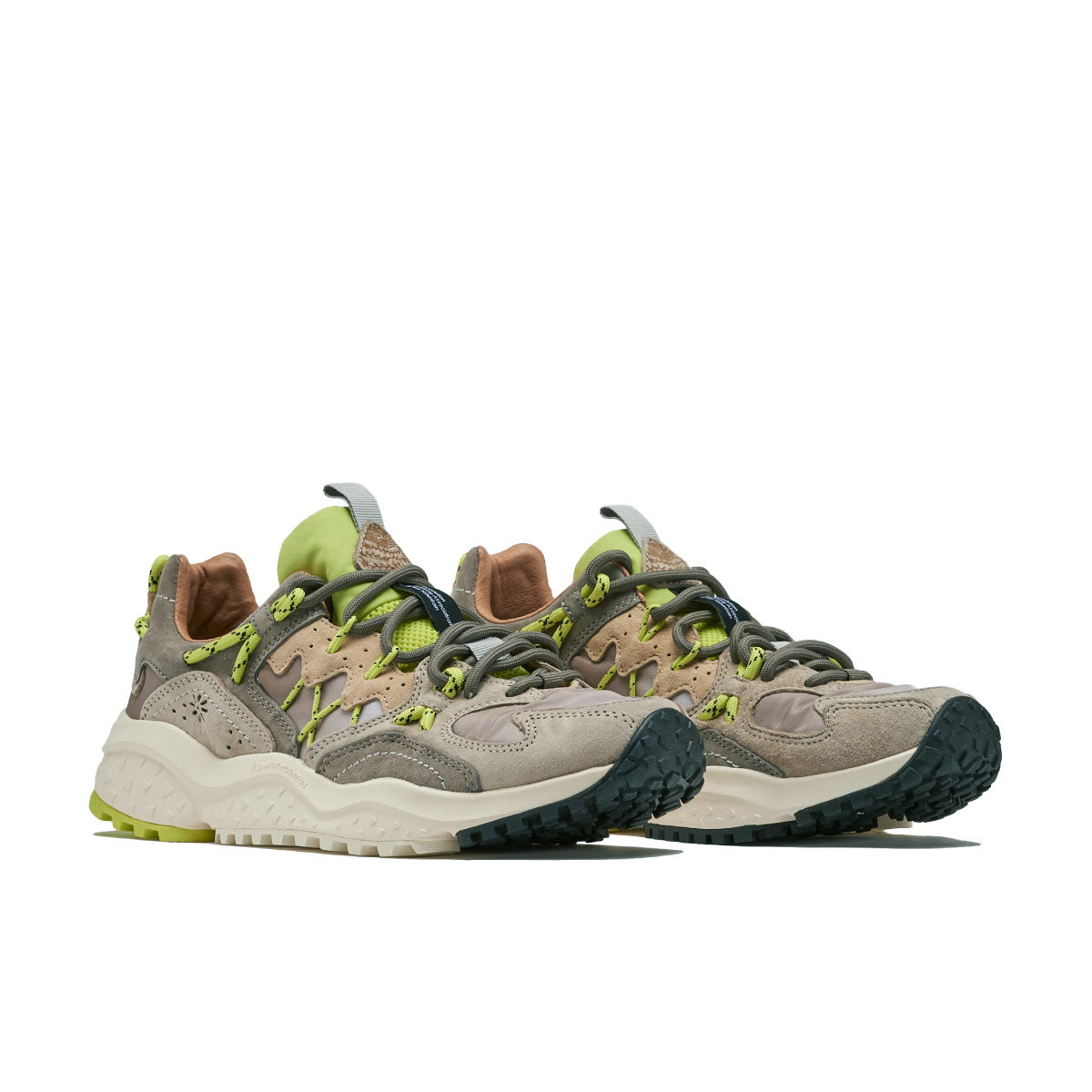 YAMABUSHI Taupe/Lime FM125021