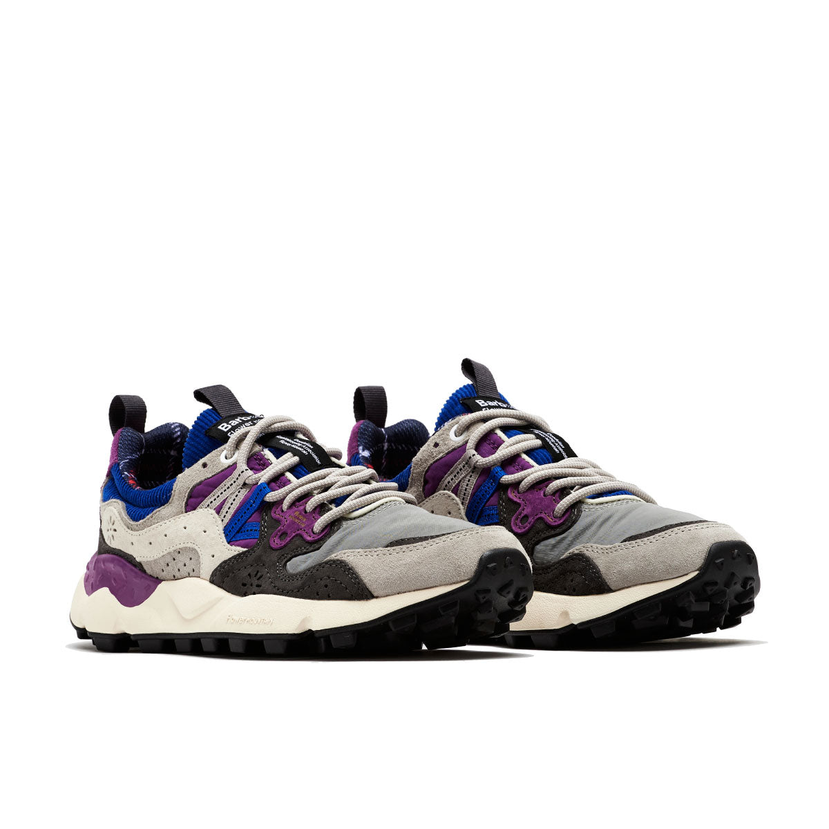 Barbour×Flower MOUNTAIN YAMANO3 Uni Trainers PURPLE/GREY FM63531