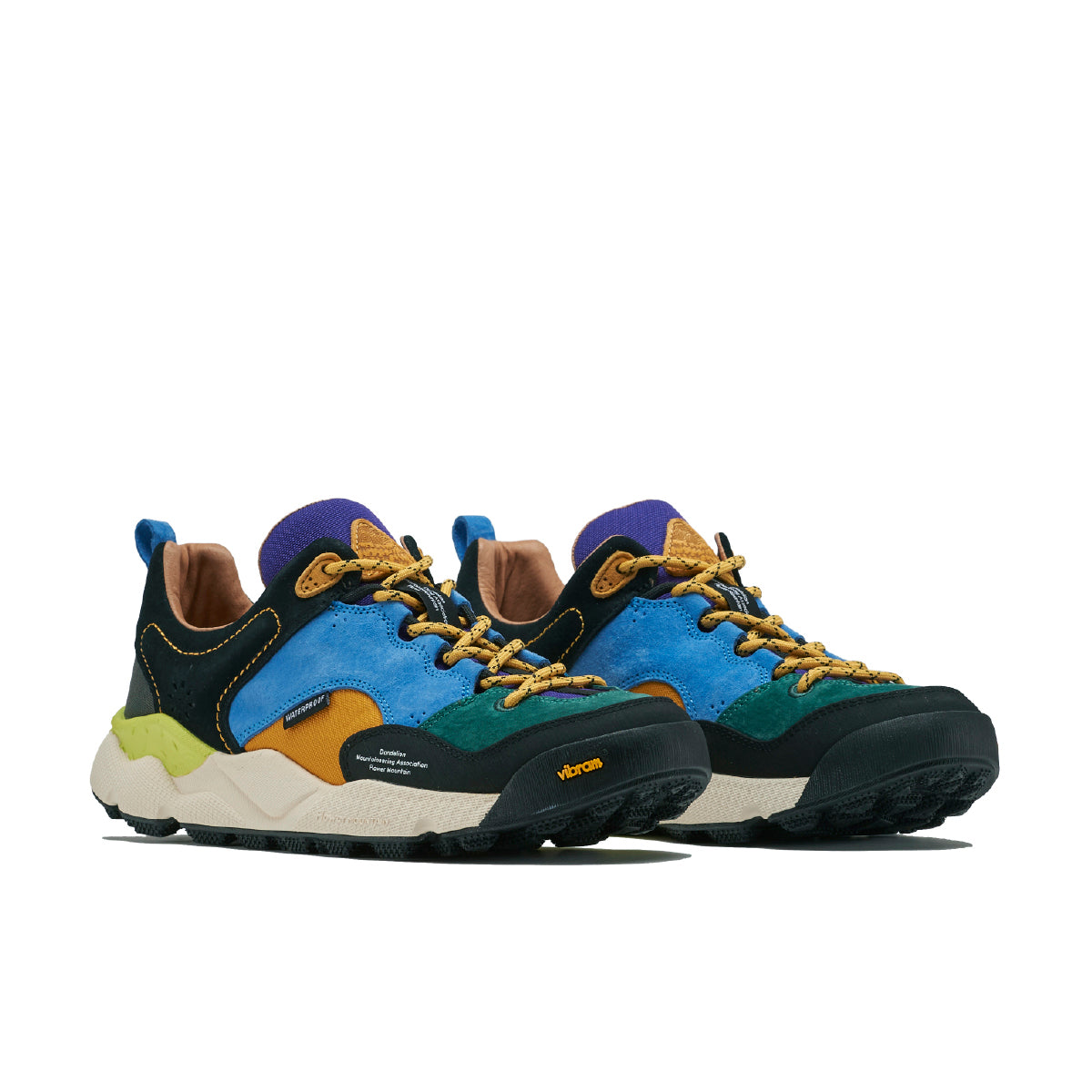 BACK COUNTRY Green/Blue/Yellow FM66-1-066 – Flower MOUNTAIN