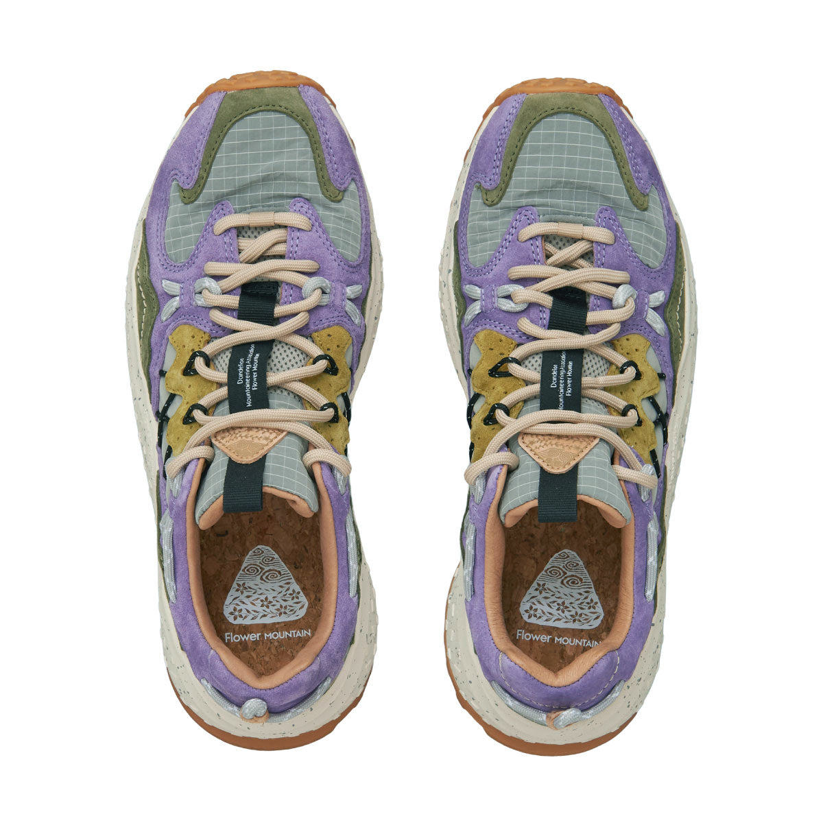 YAMABUSHI Purple/Gray FM125023 – Flower MOUNTAIN