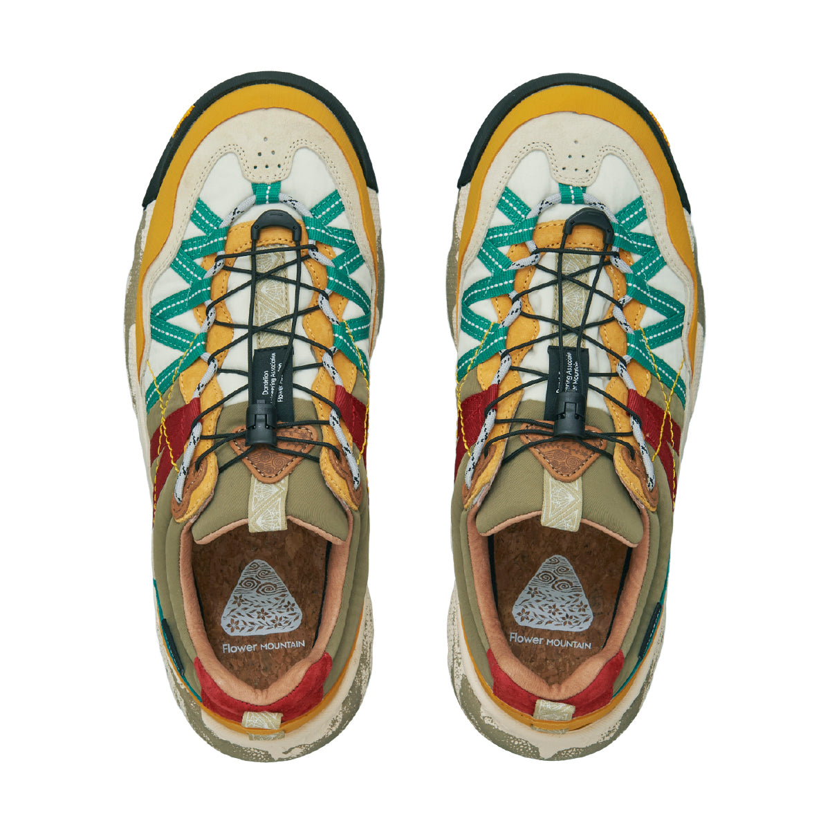IWANO2 Yellow/Teal/Rust FM100035