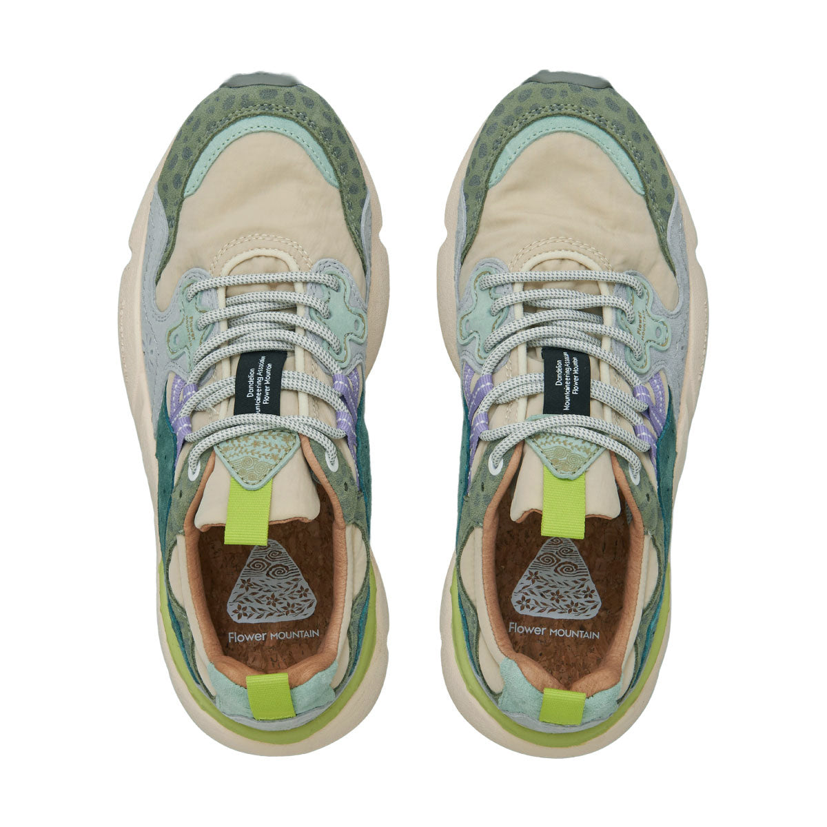 YAMANO3 Taupe/Green bottle FM63752 – Flower MOUNTAIN