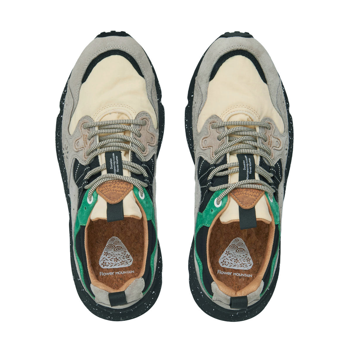 YAMANO3 Beige/Green FM63093