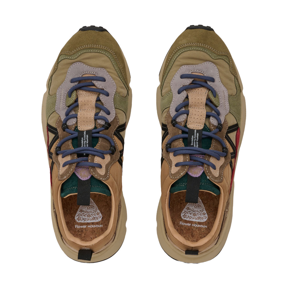 LENZAN Grass/Camel/Scarlet FM107060