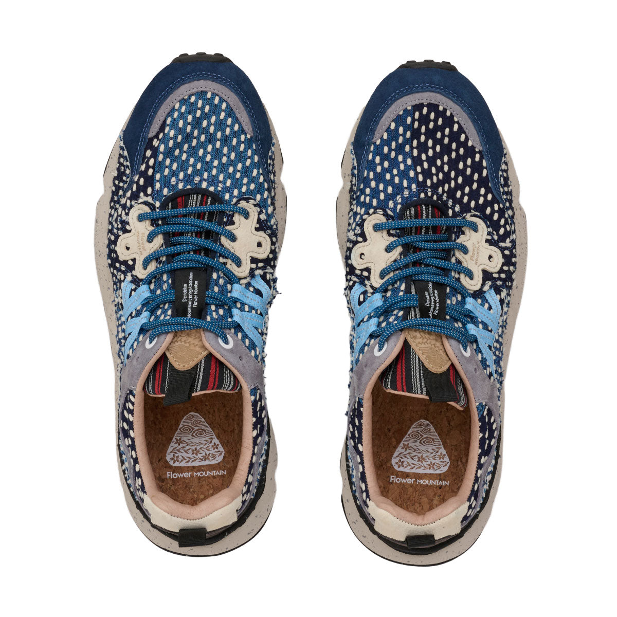 YAMANO3 Blue/Sashiko/Mikawa FM63910 – Flower MOUNTAIN