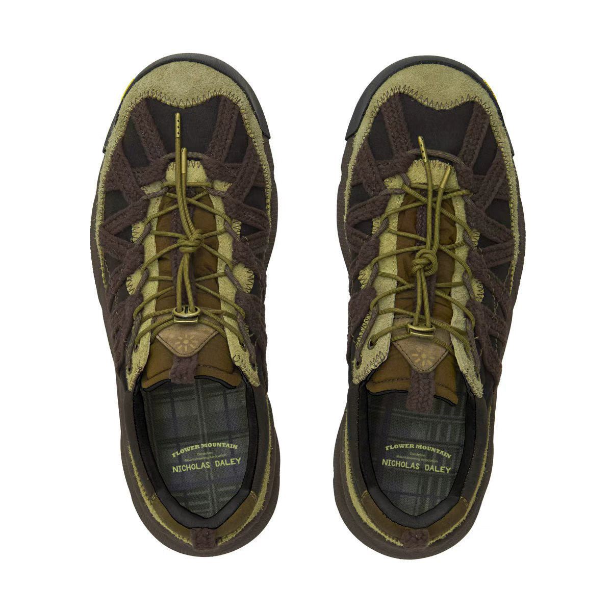 IWANO2 Flower MOUNTAIN×NICHOLAS DALEY Green/Brown FM130001