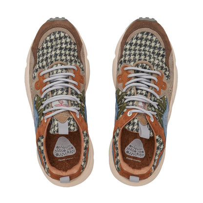YAMANO3 Grey&white houndstooth FM63750