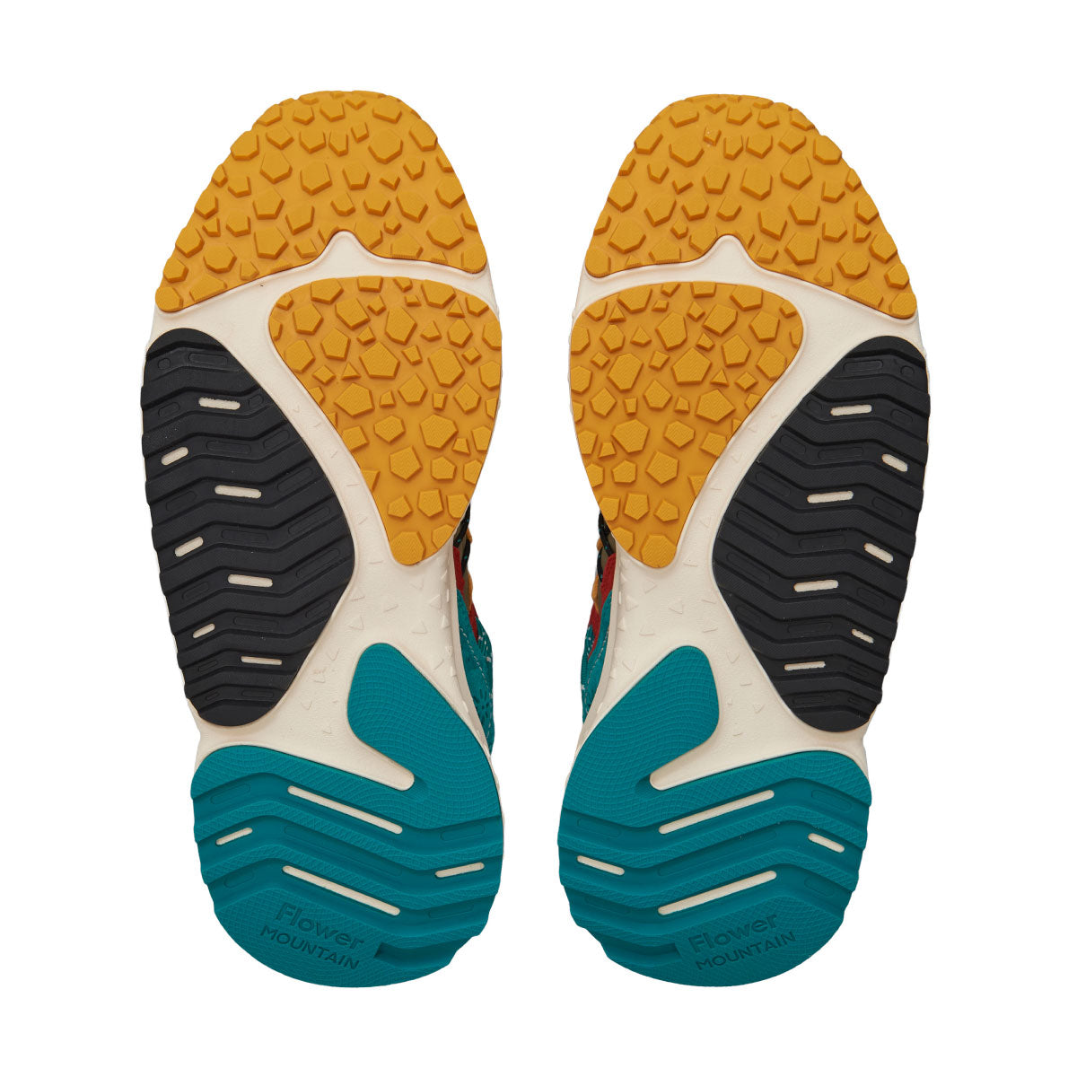 YAMABUSHI Yellow/Teal/Rust FM125027 – Flower MOUNTAIN