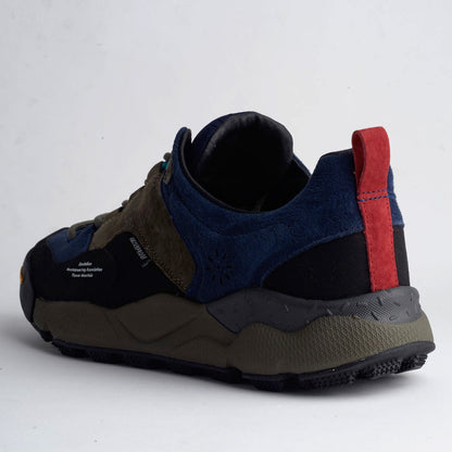 Barbour×Flower MOUNTAIN BACK COUNTRY Uni Trainers FM66-1-035 NAVY/OLIVE