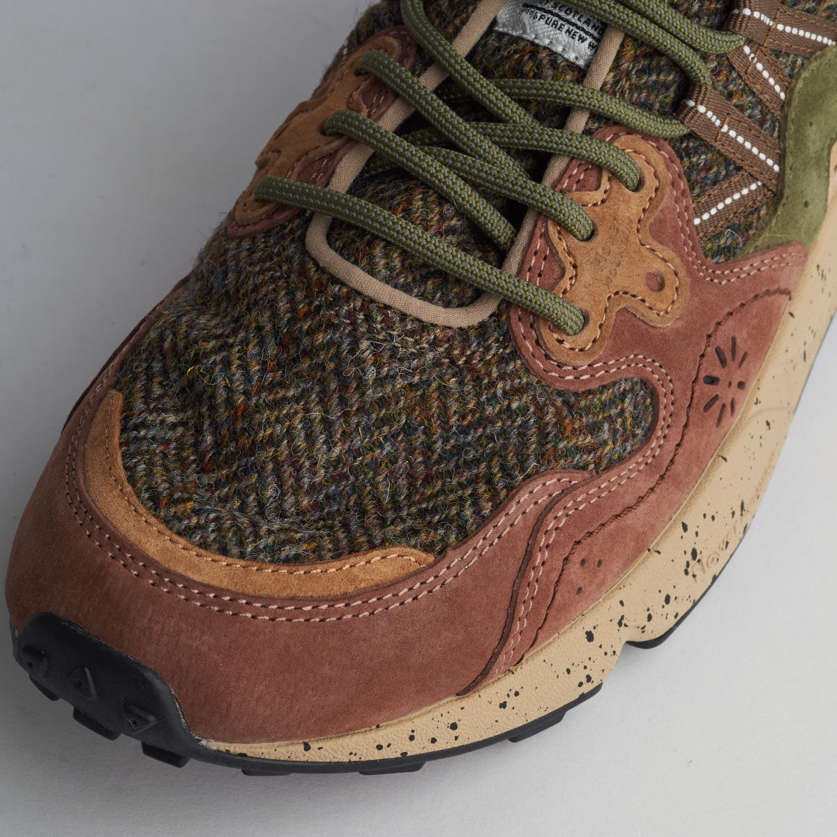 YAMANO3 Green&brown herringbone FM63737
