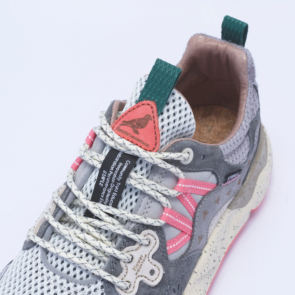 YAMANO3 STAPLE×Flower MOUNTAIN Gray/Pink  FM63916