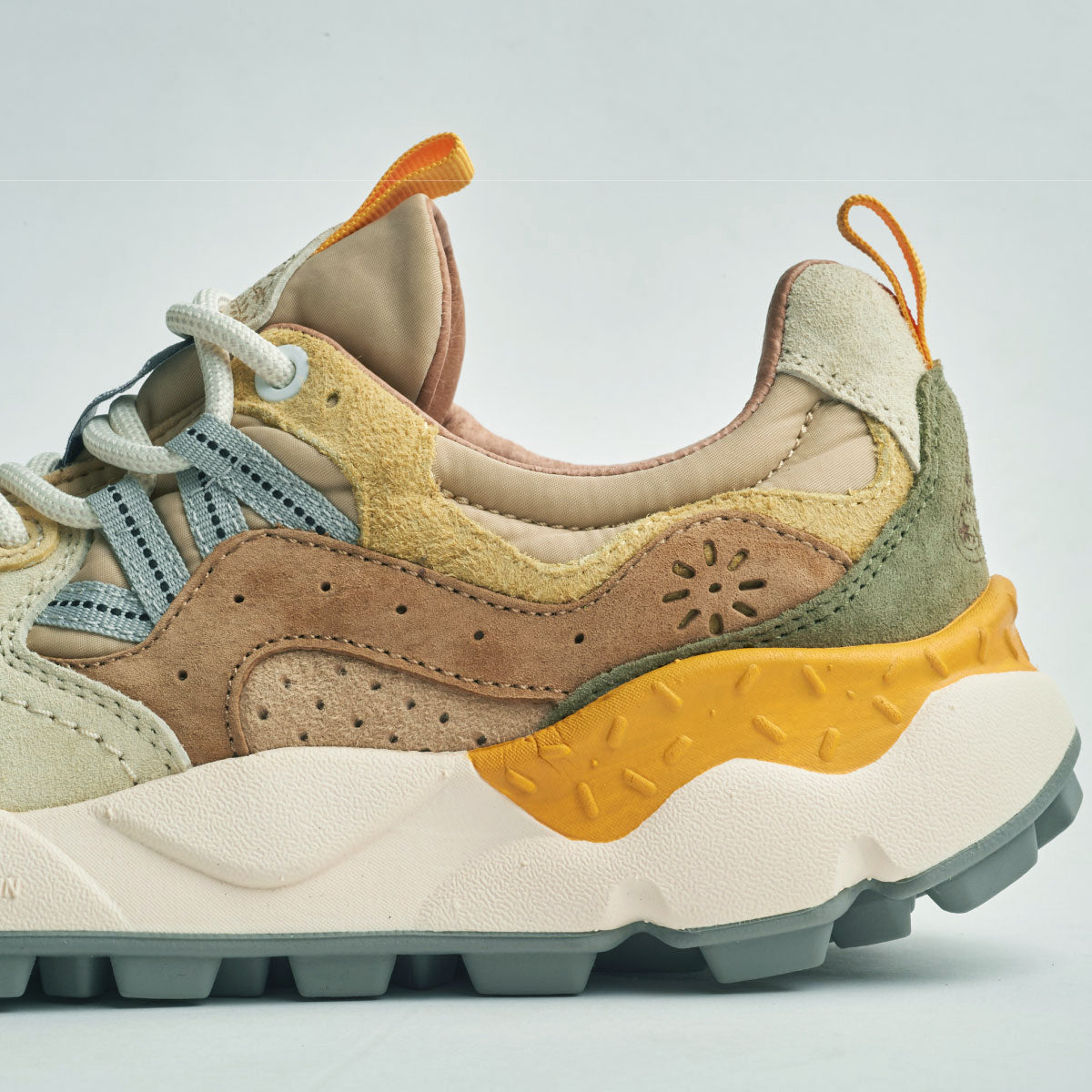 YAMANO3 Pale yellow/L.Brown FM63766 – Flower MOUNTAIN