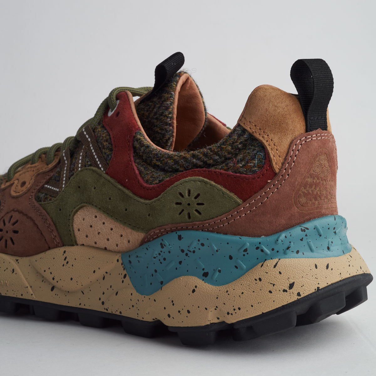 YAMANO3 Green&brown herringbone FM63737