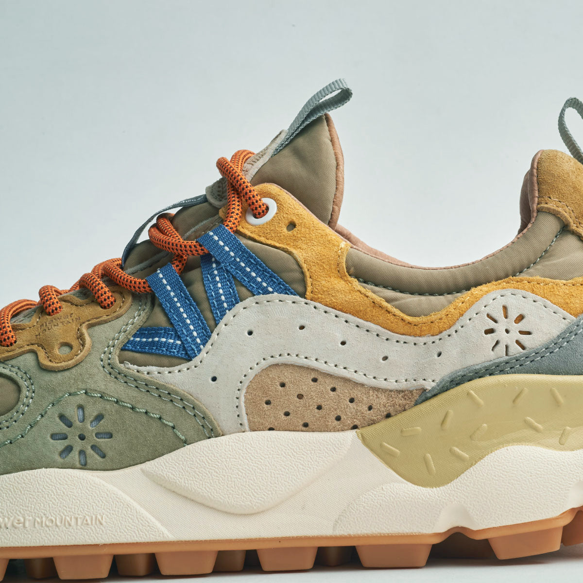 YAMANO3 FM63823 Brown/Smoke green – Flower MOUNTAIN