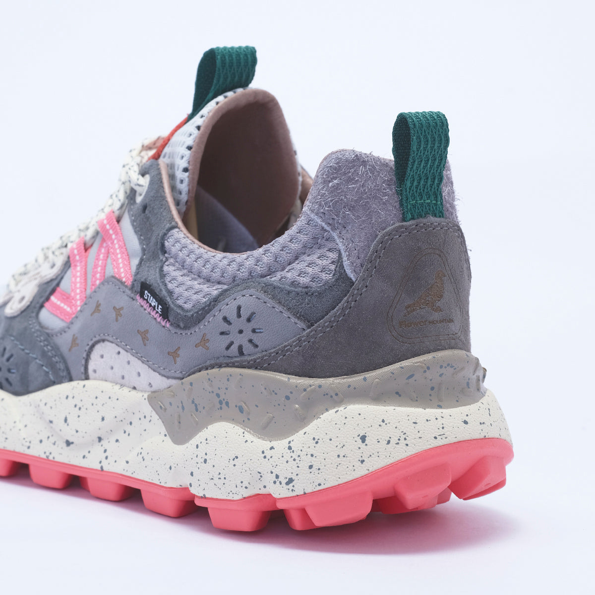 YAMANO3 STAPLE×Flower MOUNTAIN Gray/Pink  FM63916