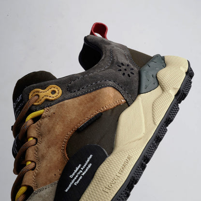 Barbour×Flower MOUNTAIN BACK COUNTRY Uni Trainers  FM66-1-036 BROWN/BEIGE