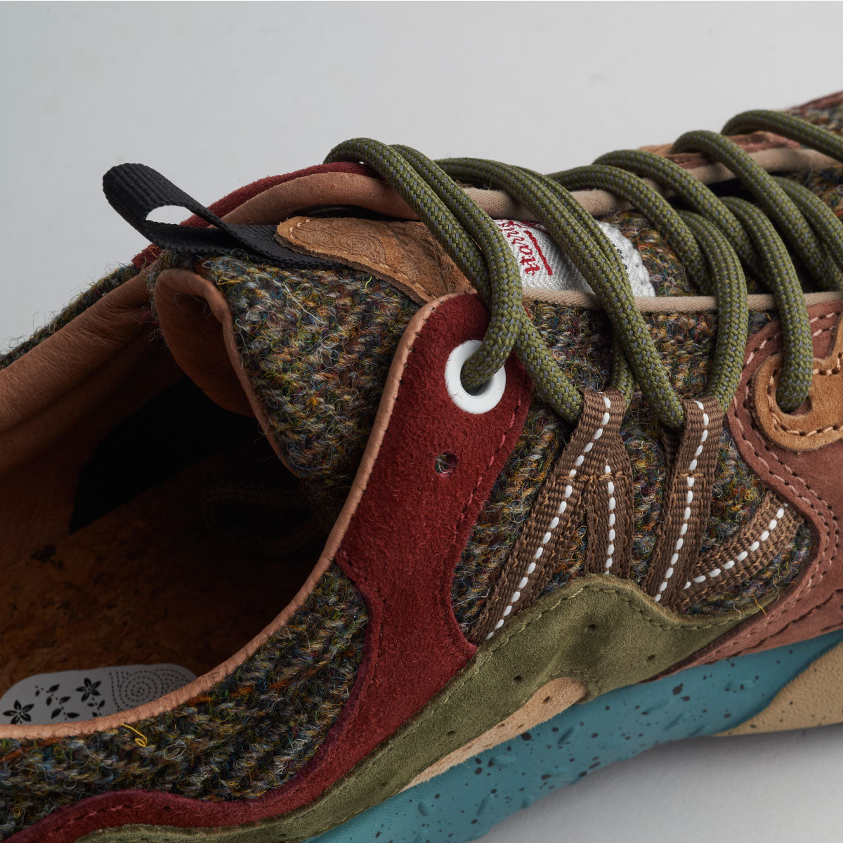YAMANO3 Green&brown herringbone FM63737